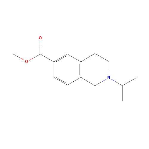 methyl 2-propan-2-yl-3,4-dihydro-1H-isoquinoline-6-carboxylate (CAS: 860457-98-3) - Related Chemical Product