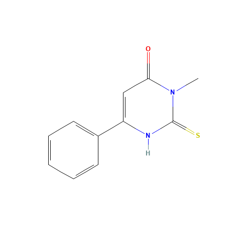 3-methyl-6-phenyl-2-sulfanylidene-1H-pyrimidin-4-one (CAS: 128344-06-9) - Related Chemical Product