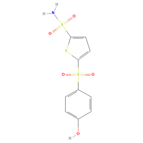 5-(4-hydroxyphenyl)sulfonylthiophene-2-sulfonamide (CAS: 63033-36-3) - Related Chemical Product