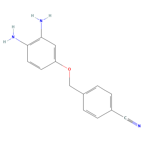 4-[(3,4-diaminophenoxy)methyl]benzonitrile (CAS: 1262788-57-7) - Related Chemical Product