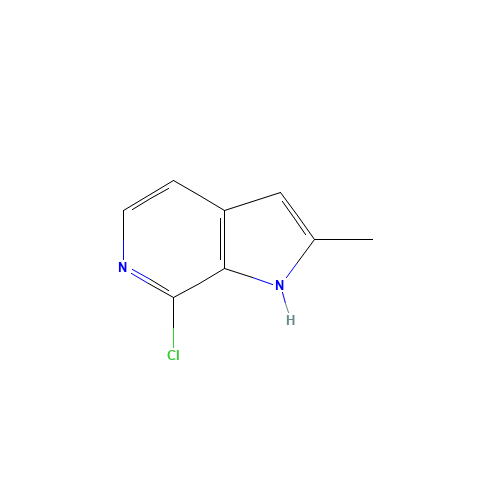 7-chloro-2-methyl-1H-pyrrolo[2,3-c]pyridine (CAS: 874013-97-5) - Related Chemical Product