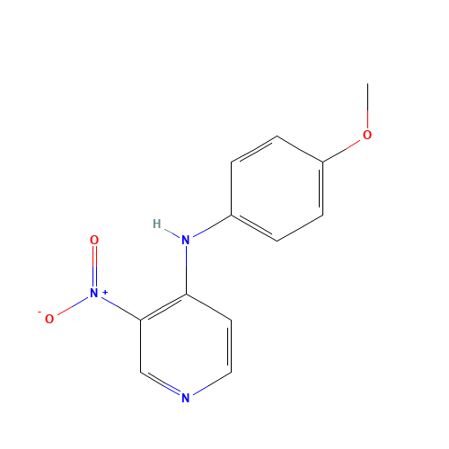 N-(4-methoxyphenyl)-3-nitropyridin-4-amine (CAS: 14251-87-7) - Related Chemical Product
