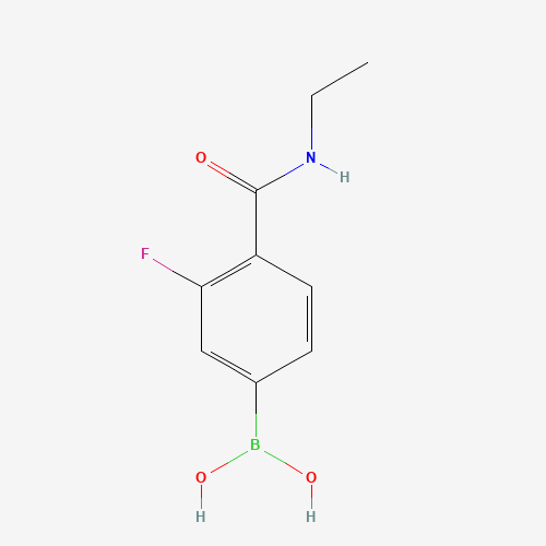[4-(ethylcarbamoyl)-3-fluorophenyl]boronic acid (CAS: 874289-12-0) - Related Chemical Product