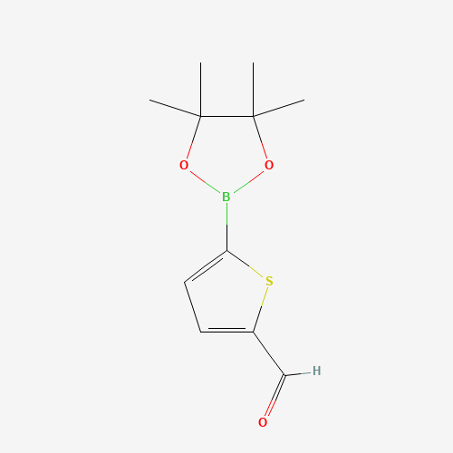 5-(4,4,5,5-tetramethyl-1,3,2-dioxaborolan-2-yl)thiophene-2-carbaldehyde (CAS: 1040281-83-1) - Related Chemical Product