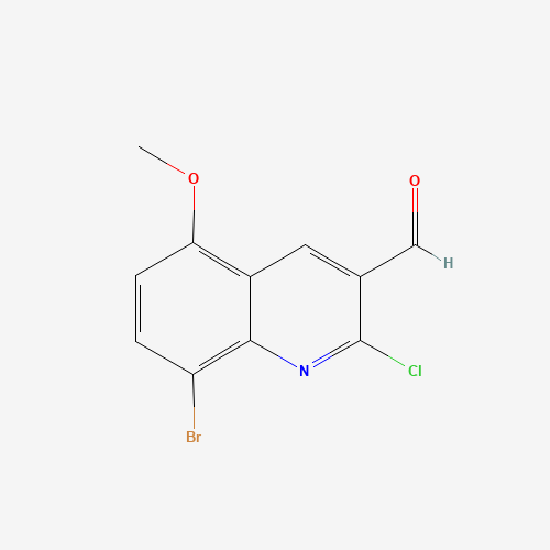 8-bromo-2-chloro-5-methoxyquinoline-3-carbaldehyde (CAS: 1259319-35-1) - Related Chemical Product
