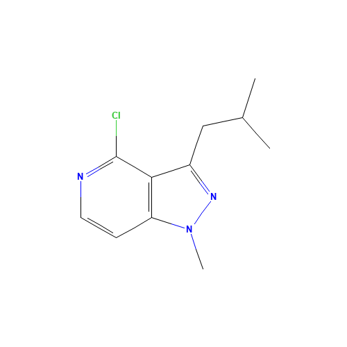 4-chloro-1-methyl-3-(2-methylpropyl)pyrazolo[4,3-c]pyridine (CAS: 1207175-16-3) - Related Chemical Product