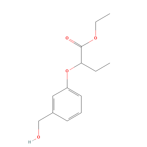 ethyl 2-[3-(hydroxymethyl)phenoxy]butanoate (CAS: 668455-58-1) - Related Chemical Product