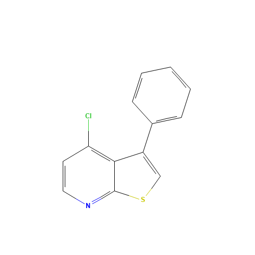 4-chloro-3-phenylthieno[2,3-b]pyridine (CAS: 890124-91-1) - Related Chemical Product