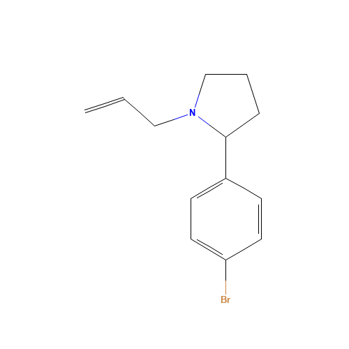 2-(4-bromophenyl)-1-prop-2-enylpyrrolidine (CAS: 885275-21-8) - Related Chemical Product