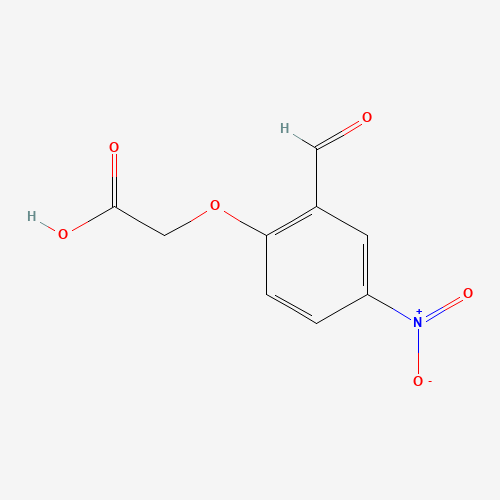 2-(2-formyl-4-nitrophenoxy)acetic acid (CAS: 6965-69-1) - Related Chemical Product