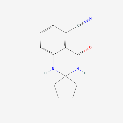 4-oxospiro[1,3-dihydroquinazoline-2,1'-cyclopentane]-5-carbonitrile (CAS: 1272756-16-7) - Related Chemical Product