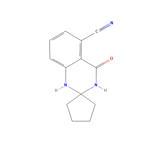 4-oxospiro[1,3-dihydroquinazoline-2,1'-cyclopentane]-5-carbonitrile (CAS: 1272756-16-7) - Related Chemical Product