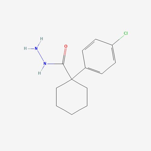 1-(4-chlorophenyl)cyclohexane-1-carbohydrazide (CAS: 633317-59-6) - Related Chemical Product