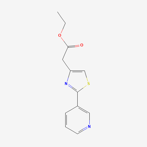 ethyl 2-(2-pyridin-3-yl-1,3-thiazol-4-yl)acetate (CAS: 80653-69-6) - Related Chemical Product