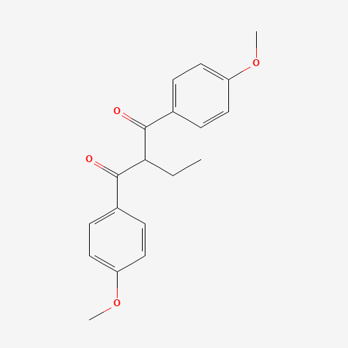 2-ethyl-1,3-bis(4-methoxyphenyl)propane-1,3-dione (CAS: 71526-44-8) - Related Chemical Product