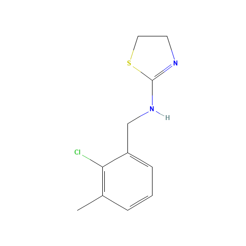 N-[(2-chloro-3-methylphenyl)methyl]-4,5-dihydro-1,3-thiazol-2-amine (CAS: 1043507-26-1) - Related Chemical Product