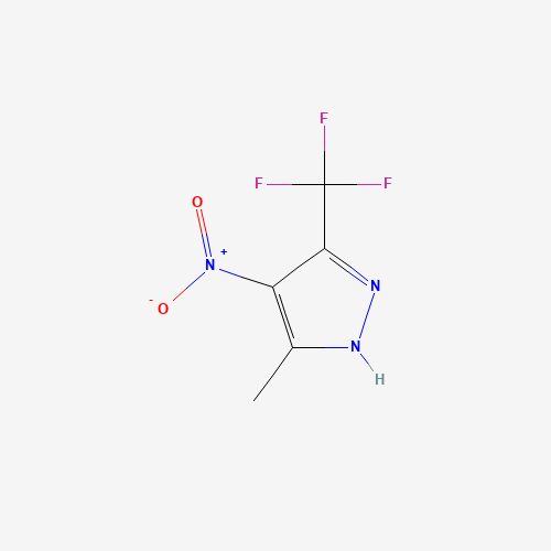 5-methyl-4-nitro-3-(trifluoromethyl)-1H-pyrazole (CAS: 27116-80-9) - Related Chemical Product