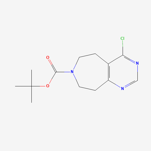 tert-butyl 4-chloro-5,6,8,9-tetrahydropyrimido[4,5-d]azepine-7-carboxylate (CAS: 1057338-27-8) - Related Chemical Product