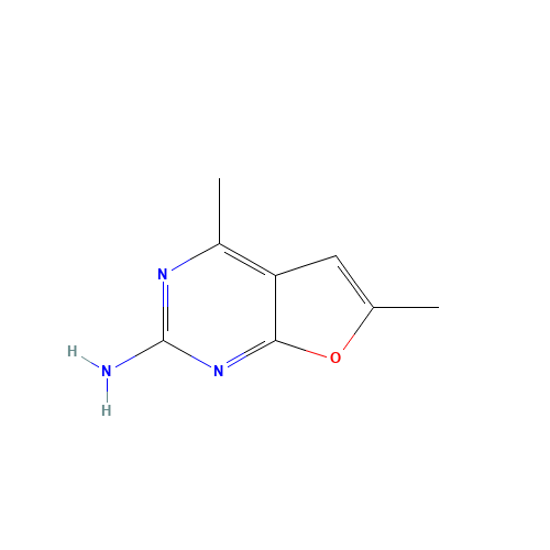 4,6-dimethylfuro[2,3-d]pyrimidin-2-amine (CAS: 22727-43-1) - Related Chemical Product