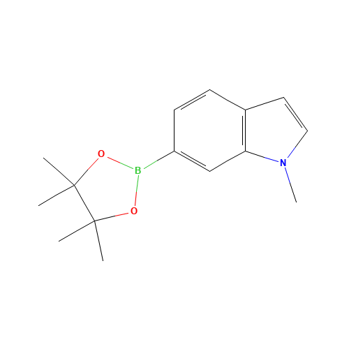 1-methyl-6-(4,4,5,5-tetramethyl-1,3,2-dioxaborolan-2-yl)indole (CAS: 884507-19-1) - Related Chemical Product