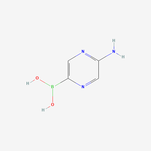 (5-aminopyrazin-2-yl)boronic acid (CAS: 1084953-45-6) - Related Chemical Product