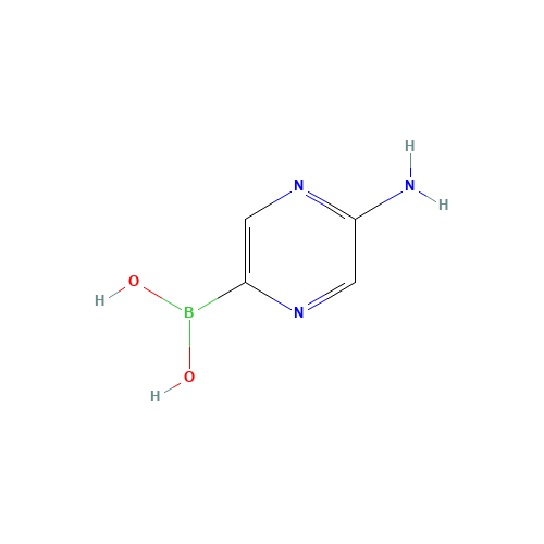 (5-aminopyrazin-2-yl)boronic acid (CAS: 1084953-45-6) - Related Chemical Product