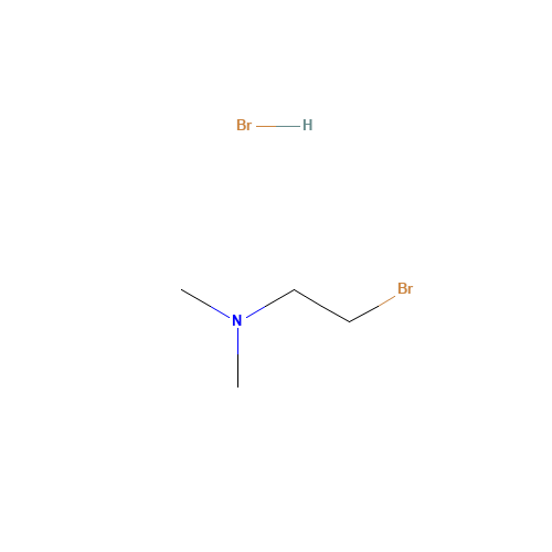 2-bromo-N,N-dimethylethanamine;hydrobromide (CAS: 2862-39-7) - Related Chemical Product