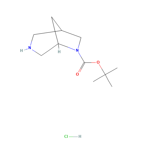 tert-butyl 3,6-diazabicyclo[3.2.1]octane-6-carboxylate;hydrochloride (CAS: 1523571-18-7) - Related Chemical Product