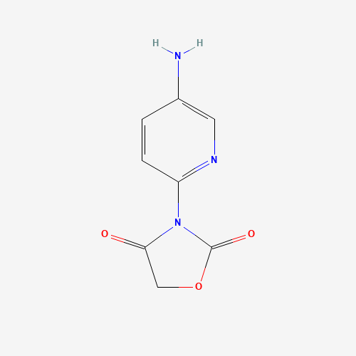 3-(5-aminopyridin-2-yl)-1,3-oxazolidine-2,4-dione (CAS: 1266336-02-0) - Related Chemical Product
