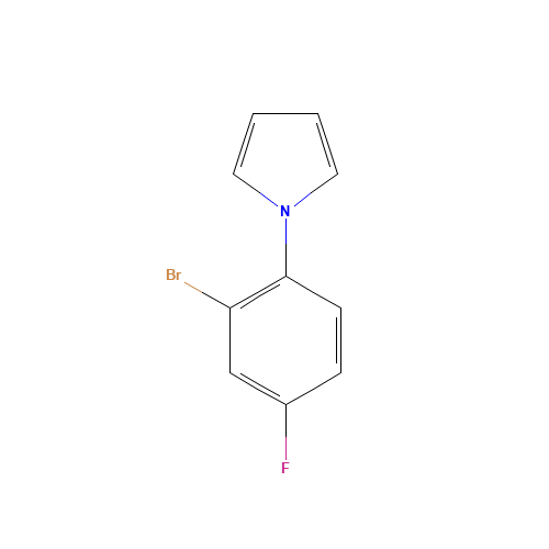 1-(2-bromo-4-fluorophenyl)pyrrole (CAS: 383137-41-5) - Related Chemical Product