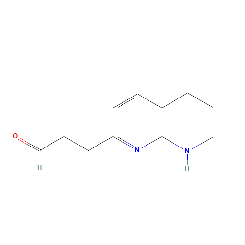3-(5,6,7,8-tetrahydro-1,8-naphthyridin-2-yl)propanal (CAS: 669076-65-7) - Related Chemical Product