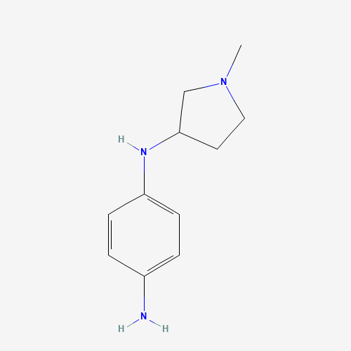 4-N-(1-methylpyrrolidin-3-yl)benzene-1,4-diamine (CAS: 1250029-55-0) - Related Chemical Product