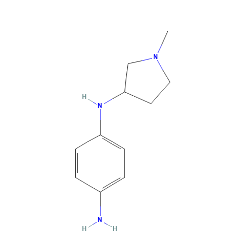 4-N-(1-methylpyrrolidin-3-yl)benzene-1,4-diamine (CAS: 1250029-55-0) - Related Chemical Product
