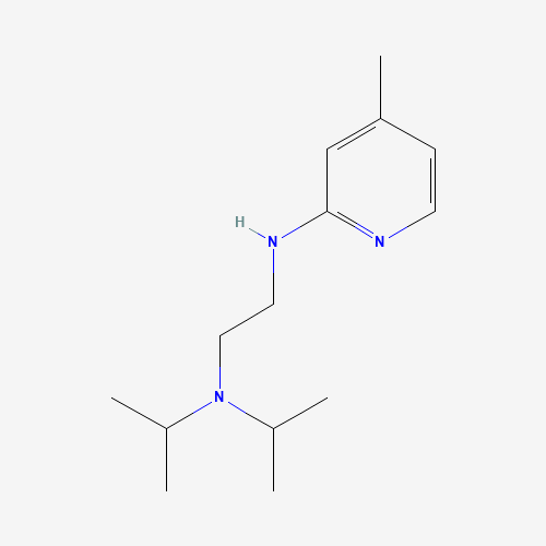 N-(4-methylpyridin-2-yl)-N',N'-di(propan-2-yl)ethane-1,2-diamine (CAS: 24573-36-2) - Related Chemical Product