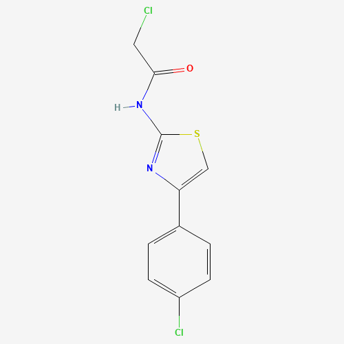 2-chloro-N-[4-(4-chlorophenyl)-1,3-thiazol-2-yl]acetamide (CAS: 6125-31-1) - Related Chemical Product