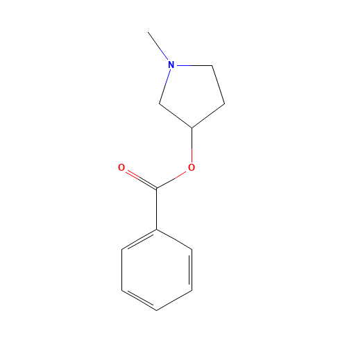 (1-methylpyrrolidin-3-yl) benzoate (CAS: 13220-17-2) - Related Chemical Product