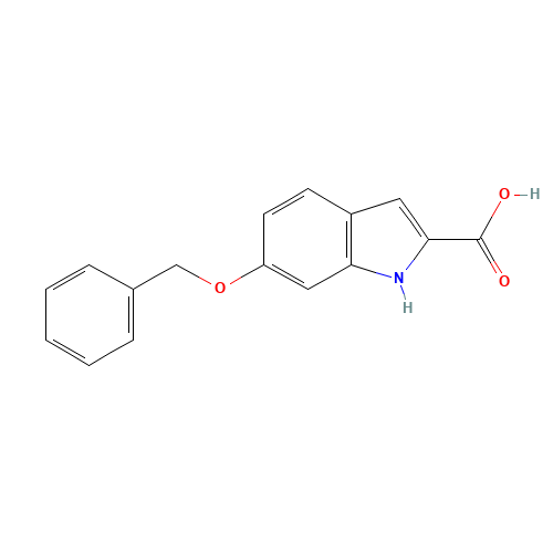6-phenylmethoxy-1H-indole-2-carboxylic acid (CAS: 40047-22-1) - Related Chemical Product