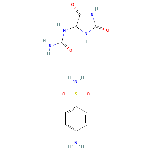 4-aminobenzenesulfonamide;(2,5-dioxoimidazolidin-4-yl)urea (CAS: 12124-90-2) - Related Chemical Product
