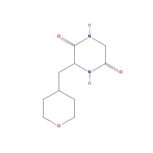 3-(oxan-4-ylmethyl)piperazine-2,5-dione (CAS: 1361216-56-9) - Related Chemical Product