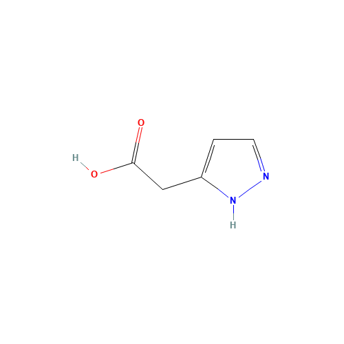 2-(1H-pyrazol-5-yl)acetic acid (CAS: 102732-63-8) - Related Chemical Product