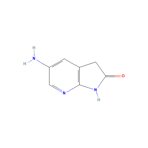 5-amino-1,3-dihydropyrrolo[2,3-b]pyridin-2-one (CAS: 869371-00-6) - Related Chemical Product