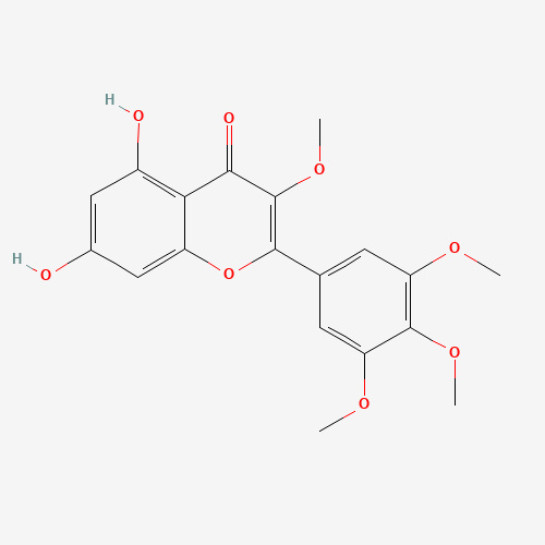 5,7-dihydroxy-3-methoxy-2-(3,4,5-trimethoxyphenyl)chromen-4-one (CAS: 14585-04-7) - Related Chemical Product