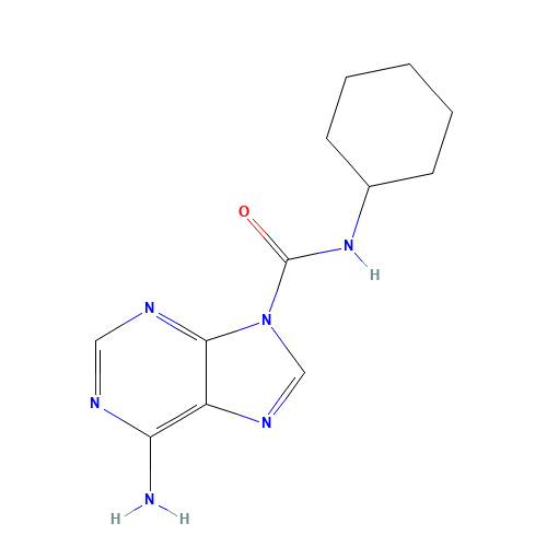 6-amino-N-cyclohexylpurine-9-carboxamide (CAS: 64442-34-8) - Related Chemical Product