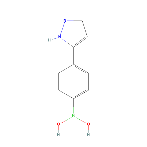 [4-(1H-pyrazol-5-yl)phenyl]boronic acid (CAS: 1226849-25-7) - Related Chemical Product