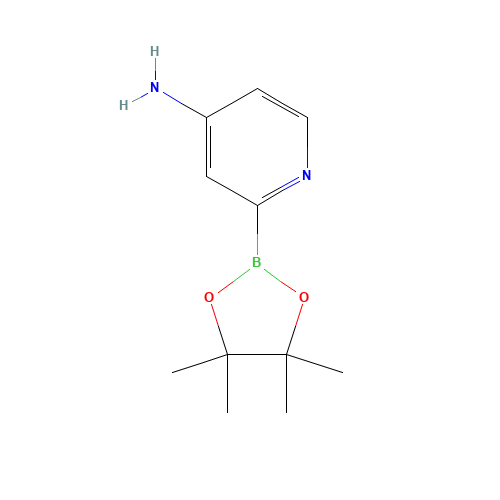 2-(4,4,5,5-tetramethyl-1,3,2-dioxaborolan-2-yl)pyridin-4-amine (CAS: 1061750-57-9) - Related Chemical Product