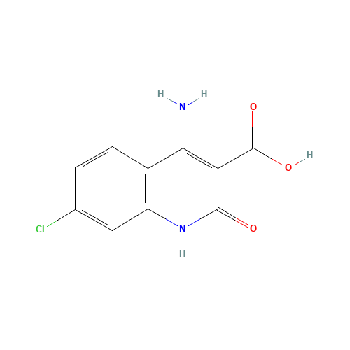 4-amino-7-chloro-2-oxo-1H-quinoline-3-carboxylic acid (CAS: 150584-63-7) - Related Chemical Product