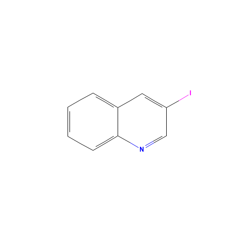 3-iodoquinoline (CAS: 79476-07-6) - Chemical Structure and Molecular Formula 