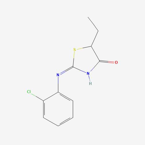 2-(2-chloroanilino)-5-ethyl-1,3-thiazol-4-one (CAS: 103795-43-3) - Related Chemical Product