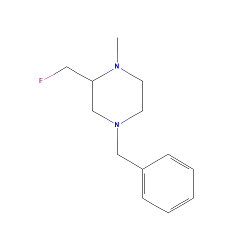 4-benzyl-2-(fluoromethyl)-1-methylpiperazine (CAS: 141108-77-2) - Related Chemical Product