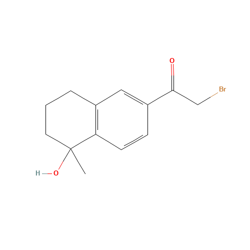 2-bromo-1-(5-hydroxy-5-methyl-7,8-dihydro-6H-naphthalen-2-yl)ethanone (CAS: 1202245-28-0) - Related Chemical Product